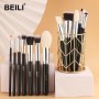 Set 15 pensule make-up Beili Black Professional