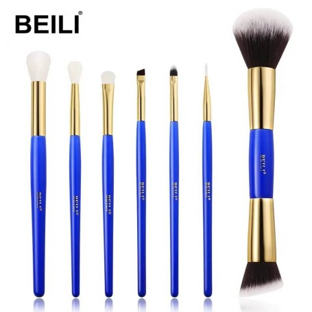 Set pensule Make-up Beili Blue 7