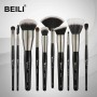 Set 10 pensule make-up Beili Black Professional