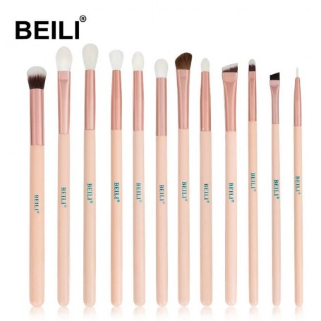Set 12 pensule make-up Beili Cream