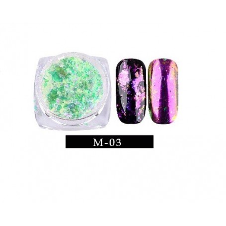 Pigment unghii Flake #03