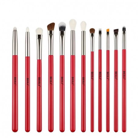 Set 12 pensule make-up Beili Red
