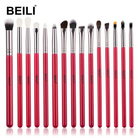 Set 15 pensule make-up Beili Red