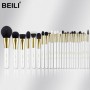 Set 25 pensule make-up Beili White Gold