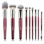 Set 9 pensule make-up Beili Red PR9 Vegan