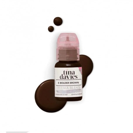 Perma Blend Luxe PMU Ink - Tina Davies Bolder Brown Luxe 15 ml