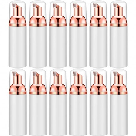 Recipient spuma pentru curatare gene 60ml Gold Roze