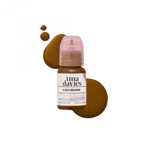 Perma Blend Luxe PMU Ink - Tina Davies Ash Brown Luxe 15 ml